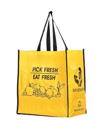 Yellow Fruit box bag