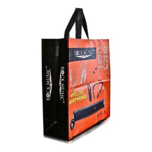Orange Mobile Accessories Non Woven Bag