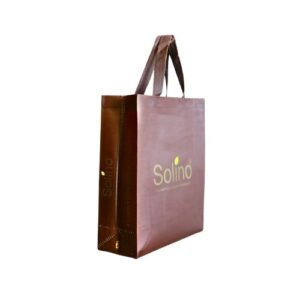 Premium Purple Colour Non Woven Box Bag
